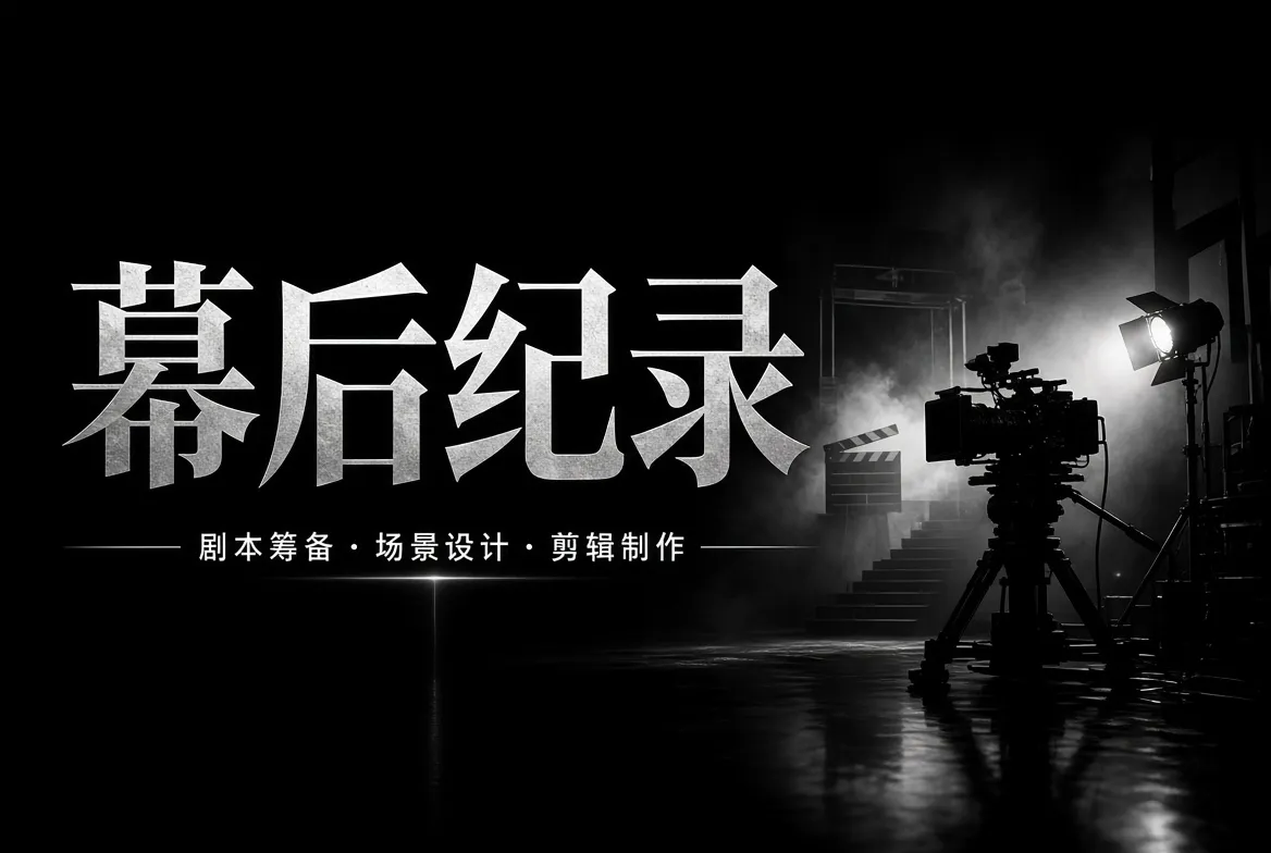 影视幕后制作内容视觉